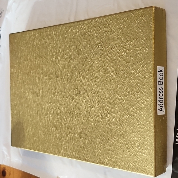 Vintage Otagiri Japan Black Address book Crimson Red Rose - Picture 8 of 9